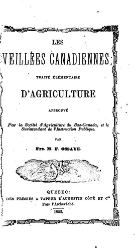 Les veillés canadiennes