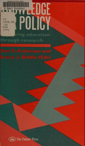 Knowledge for policy
