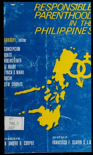 Responsible parenthood in the Philippines