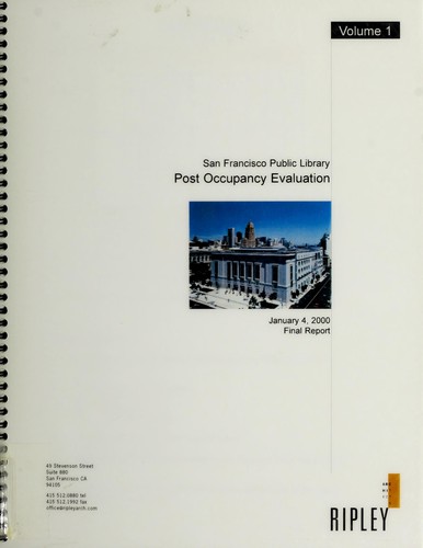 San Francisco Public Library Post Occupancy Evaluation