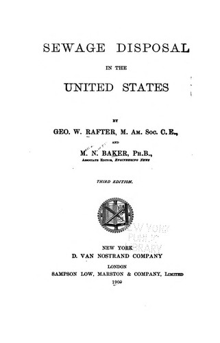 Sewage disposal in the United States