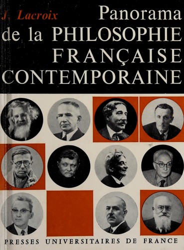 Panorama de la philosophie française contemporaine