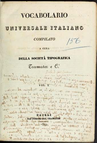 Vocabolario universale italiano