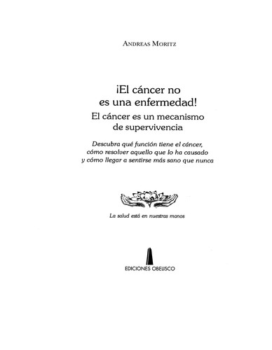 El cáncer no es una enfermedad!