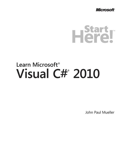 Learn Microsoft Visual C# 2010