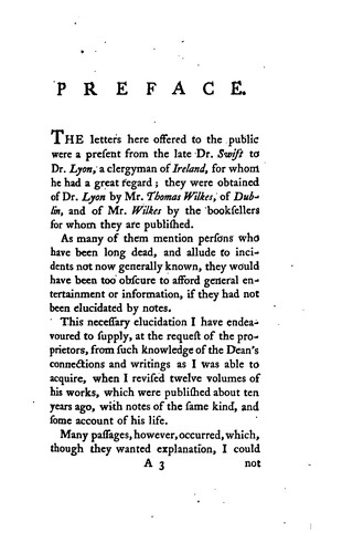 The Works of Jonathan Swift, D.D., Dean of St. Patrick's, Dublin