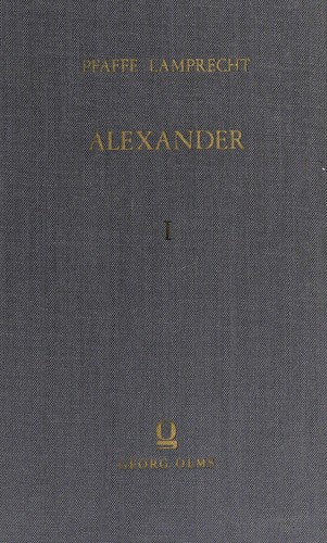 Alexander, Gedicht des zwo lften Jahrhunderts