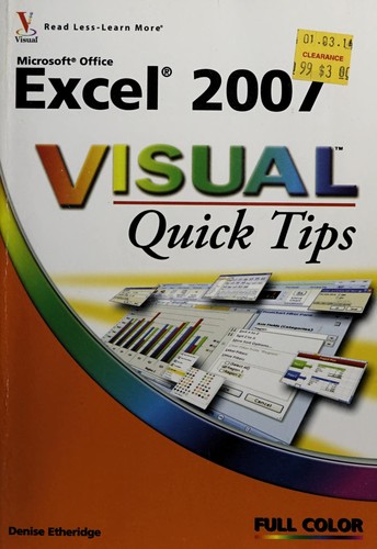 Excel 2007 visual quick tips