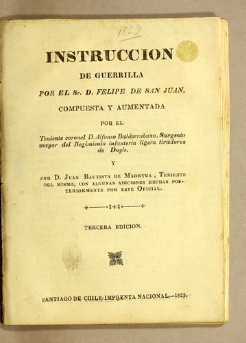 Instruccion de guerrilla