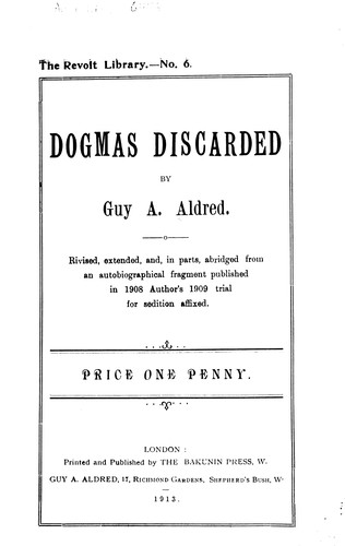 Dogmas Discarded