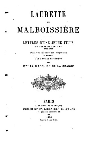Laurette de Malboissière
