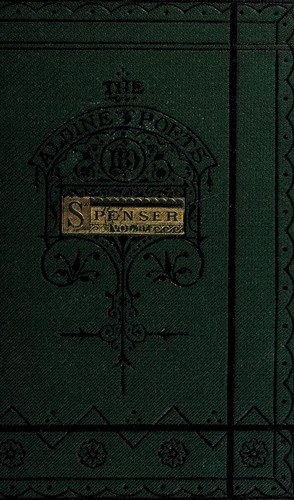 The poetical works of Edmund Spenser. --