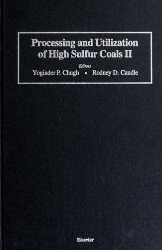 Processing and utilization of high sulfur coals II