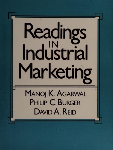 Readings in industrial marketing