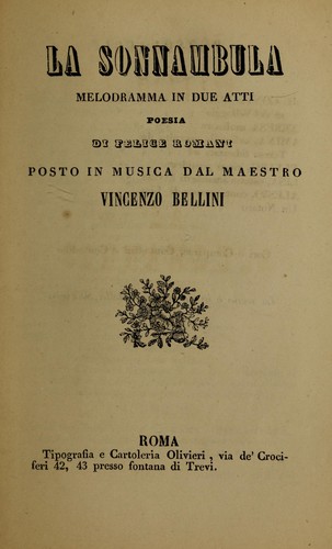 La sonnambula