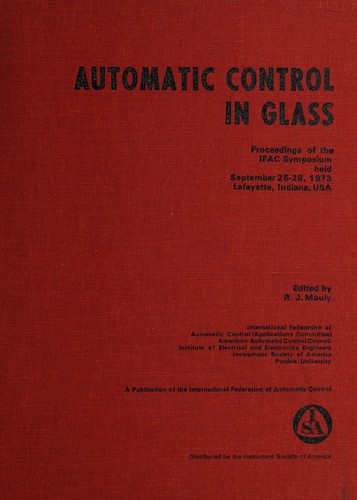 Automatic control in glass
