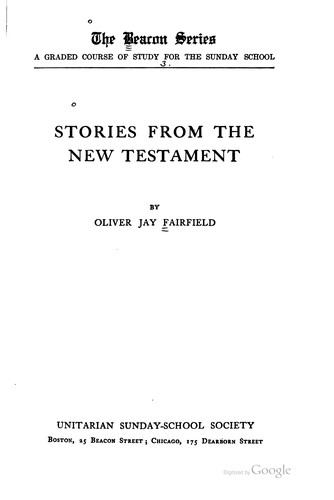Stories from the New Testament