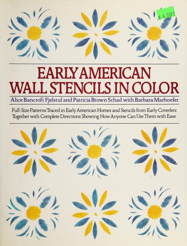 Early American wall stencils in color