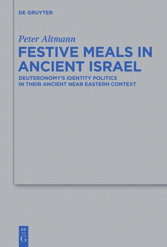 Festive meals in ancient Israel