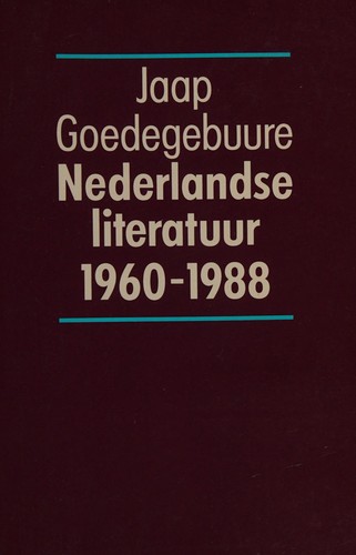 Nederlandse literatuur 1960-1988