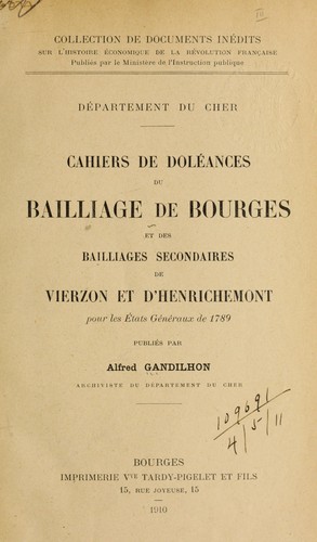 Département du Cher