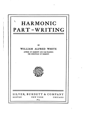Harmonic part-writing