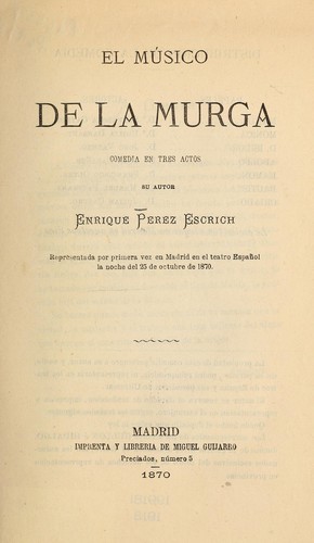 El músico de la murga