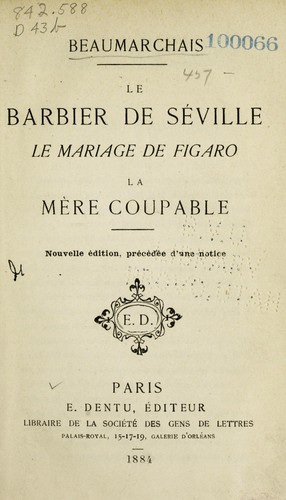 Le barbier de Seville