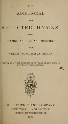 The additional and selected hymns