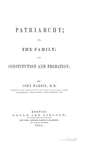Patriarchy
