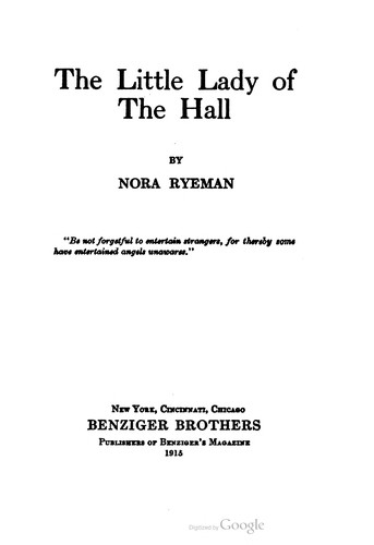 The little lady of the hall