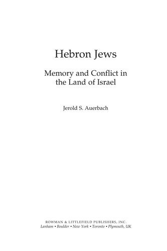 Hebron Jews
