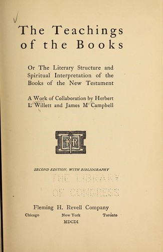 The teachings of the Books