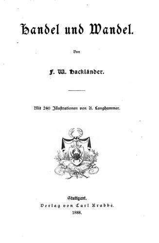 Handel and wandel