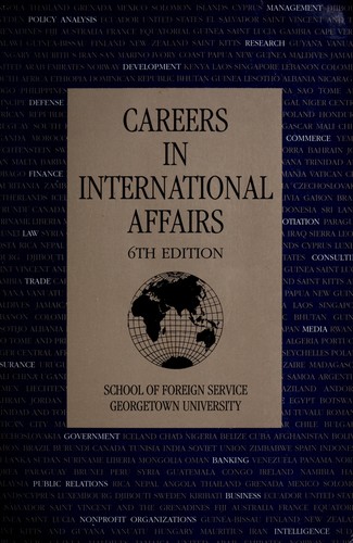 Careers in international affairs