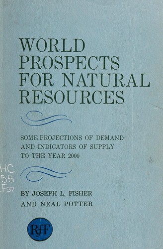 World prospects for natural resources