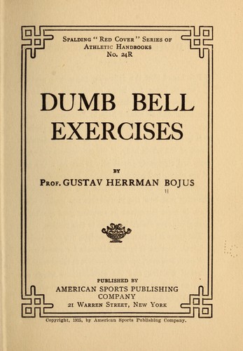 Dumb bell exercises