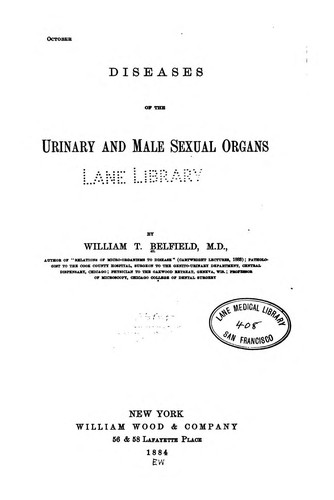 Diseases of the urinary and male sexual organs