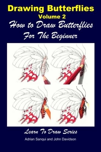 Drawing Butterflies Volume 2 - How to Draw Butterflies For the Beginner