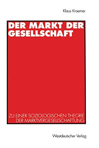 Der Markt der Gesellschaft