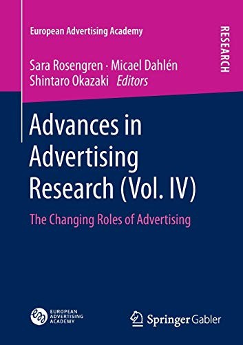 Advances in Advertising Research