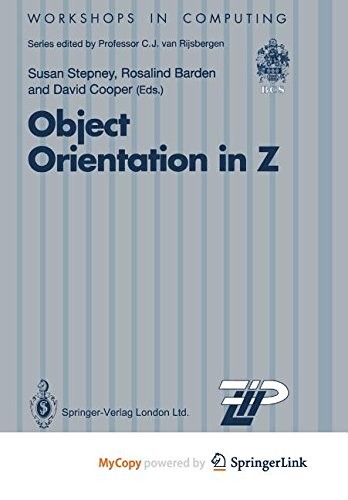 Object Orientation in Z