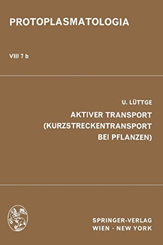 Aktiver Transport, Kurzstreckentransport Bei Pflanzen