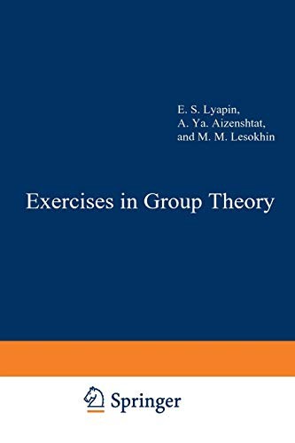 Exercises in Group Theory