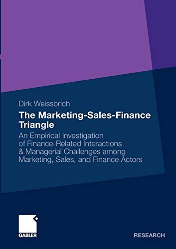 The Marketing-Sales-Finance Triangle