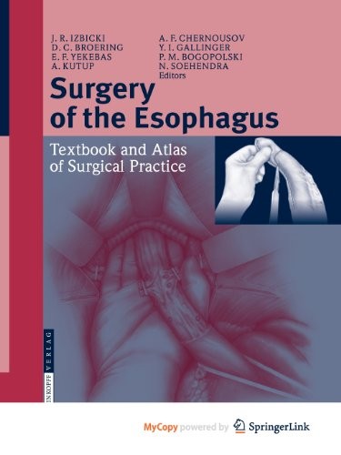 Surgery of the Esophagus