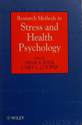 Research methods in stress and health psychology