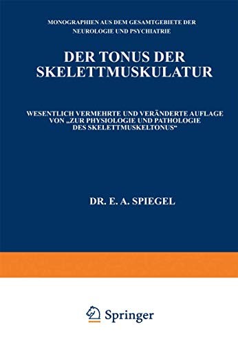 Der Tonus der Skelettmuskulatur