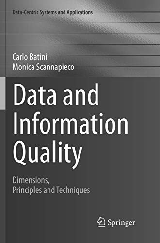 Data and Information Quality
