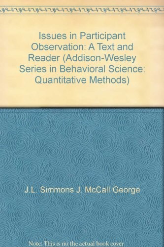 Issues in Participant Observation